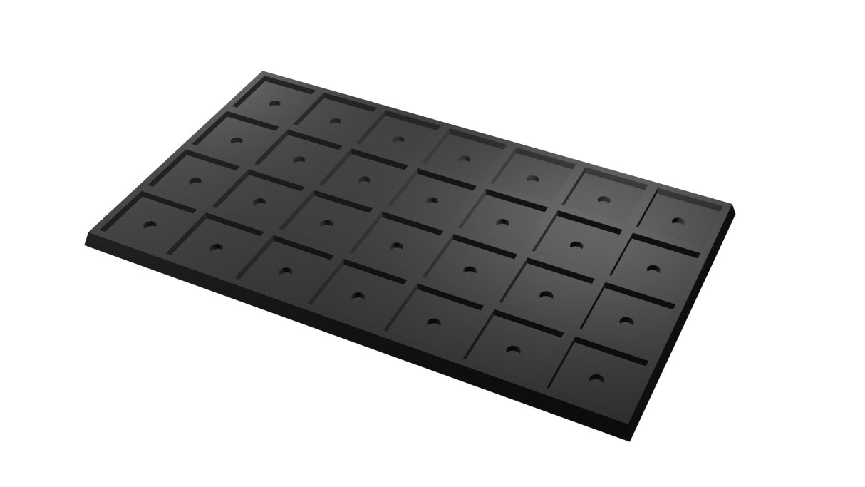 25mm to 30mm square base 7x4 Movement Tray Converter