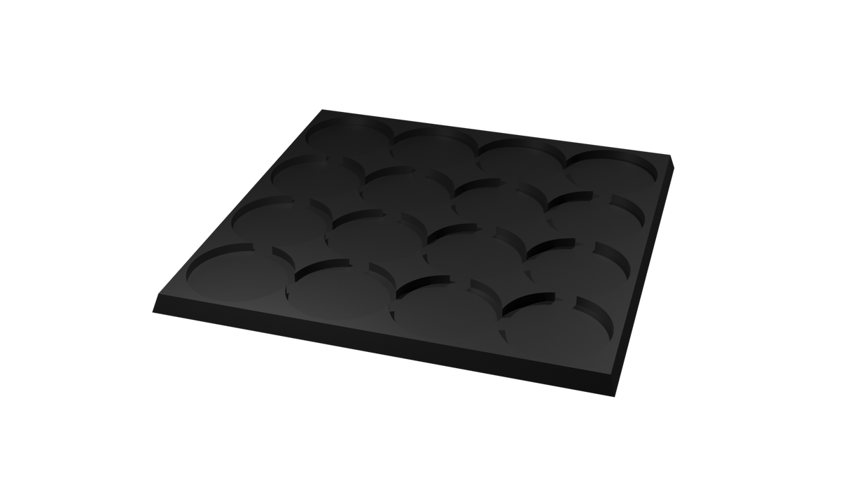 32mm round to 30mm square base 4x4 Movement Tray Converter