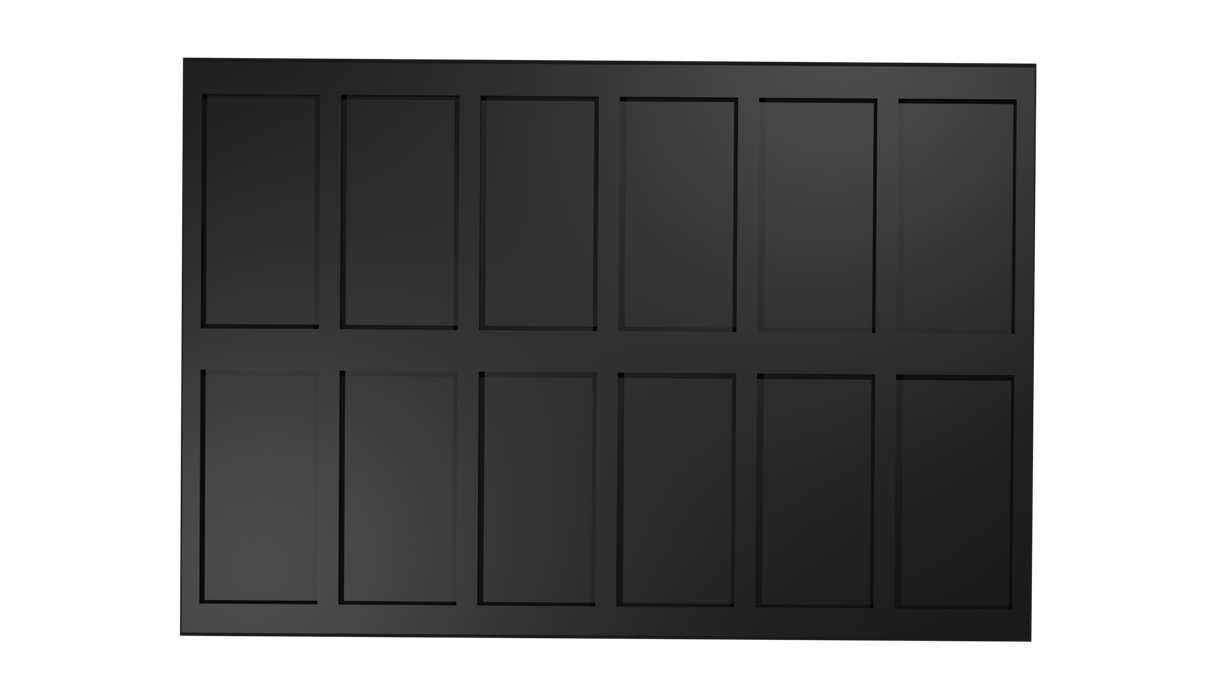 25x50mm to 30x60mm square base 6x2 Movement Tray Converter