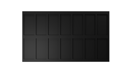 25x50mm to 30x60mm square base 7x2 Movement Tray Converter