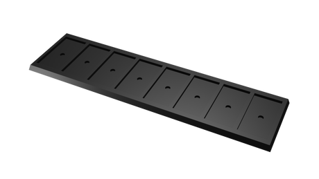 25x50mm to 30x60mm square base 8x1 Movement Tray Converter