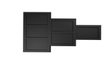 25x50mm to 30x60mm square base lance Movement Tray Converter