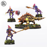 Saurian Dragon Lizard Miniature