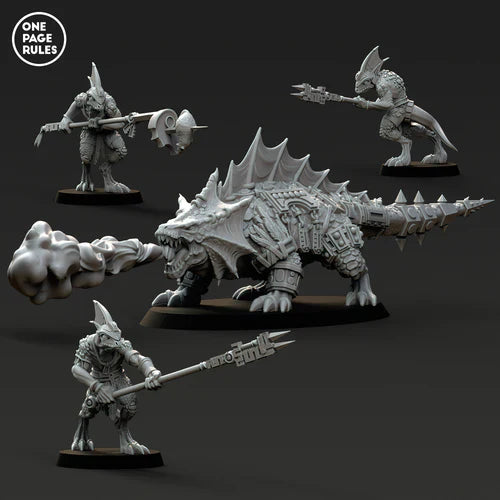 Saurian Dragon Lizard Miniature