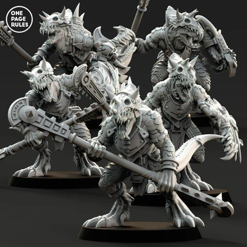 Saurian Mace Guardian Models