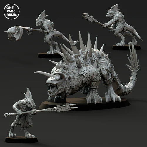 Saurian Spiked Lizard Miniature