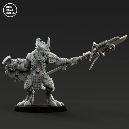 Saurian Veteran Miniature