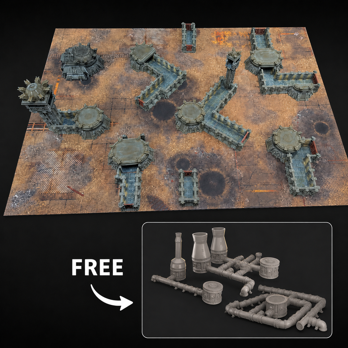 Gothic Sci-fi Outposts Starter Bundle