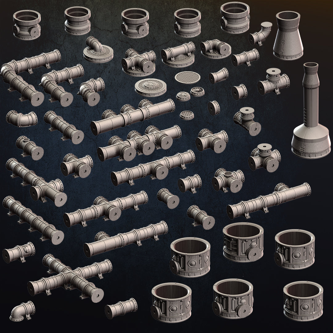 Pipes of Perdition STL Bundle (STLs)