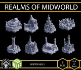 Hexton Hills Realms of Midworld Printed Pack