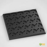 25mm round to 25mm square base 5x5 Movement Tray Converter