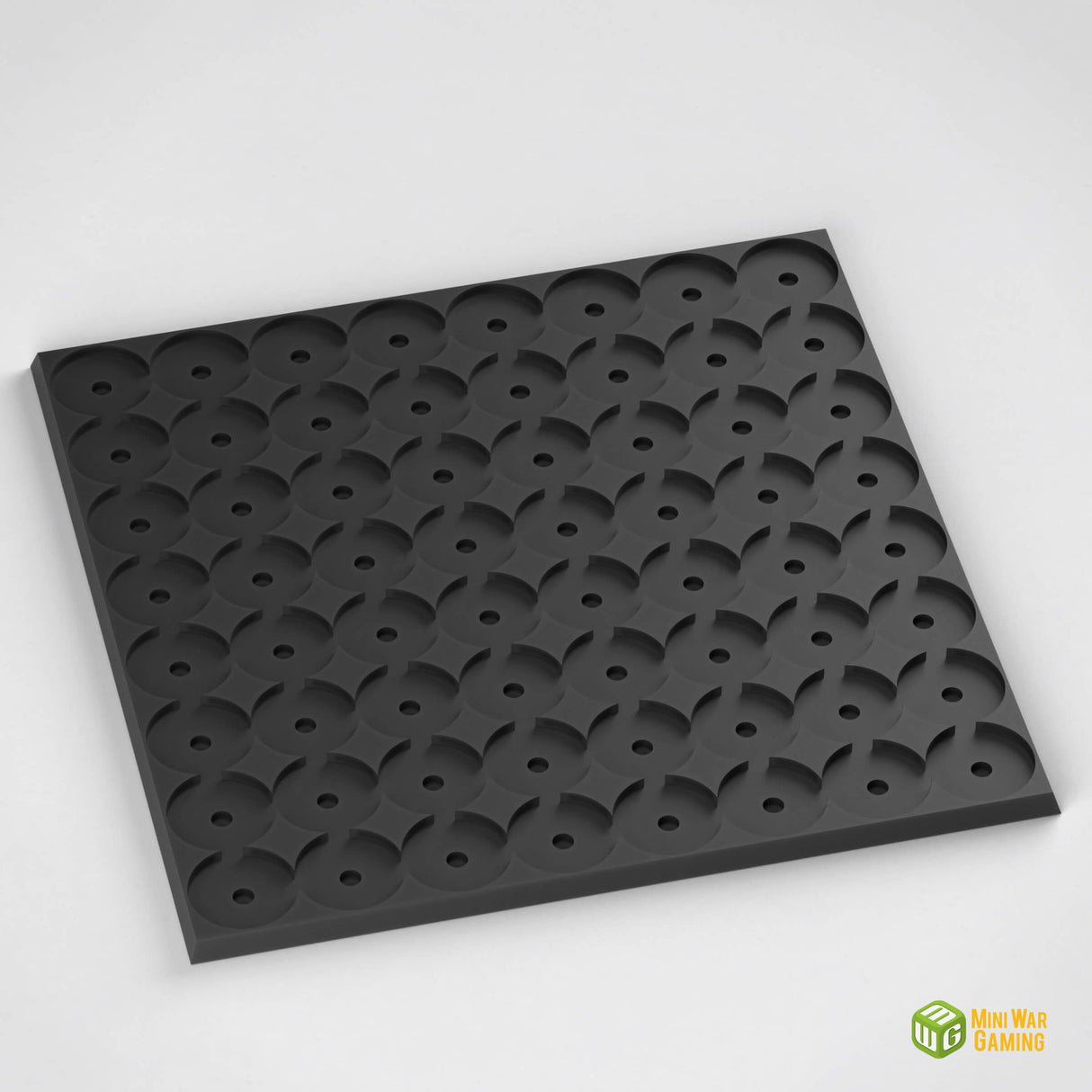 25mm round to 25mm square base 8x8 Movement Tray Converter