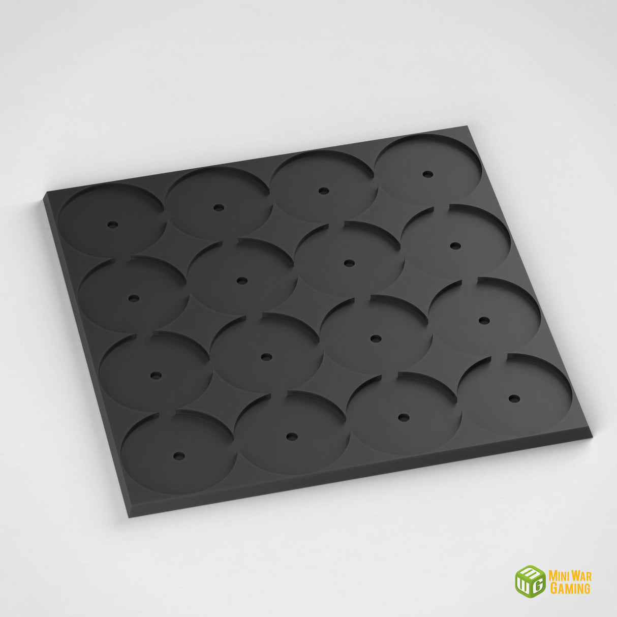 50mm round to 50mm square base 4x4 Movement Tray Converter