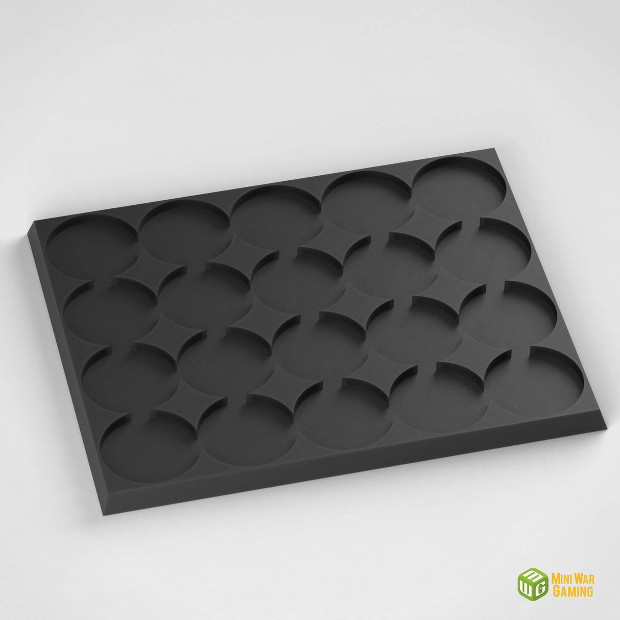 25mm round to 25mm square base 5x4 Movement Tray Converter