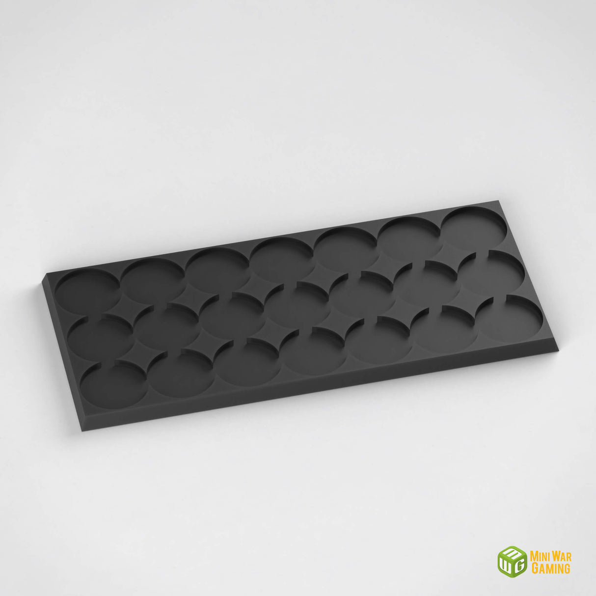 25mm round to 25mm square base 7x3 Movement Tray Converter