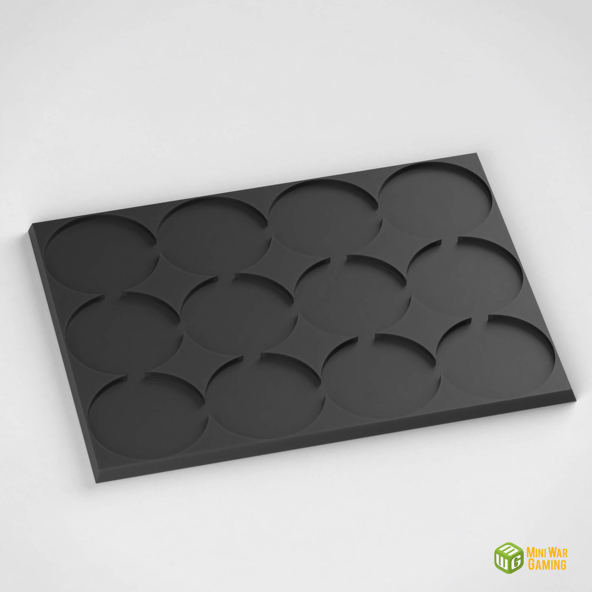 50mm round to 50mm square base 4x3 Movement Tray Converter