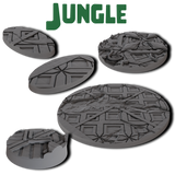 Jungle Round Bases