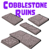 Cobblestone Ruins Square Bases