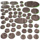 Skaventide Bases - Resin Base Set for Skaven (Age of Sigmar Skaventide Starter Box Set)