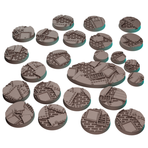 Skaventide Bases - Resin Base Set for Stormcast Eternals (Age of Sigmar Skaventide Starter Box Set)