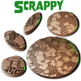 Scrappy Round Bases