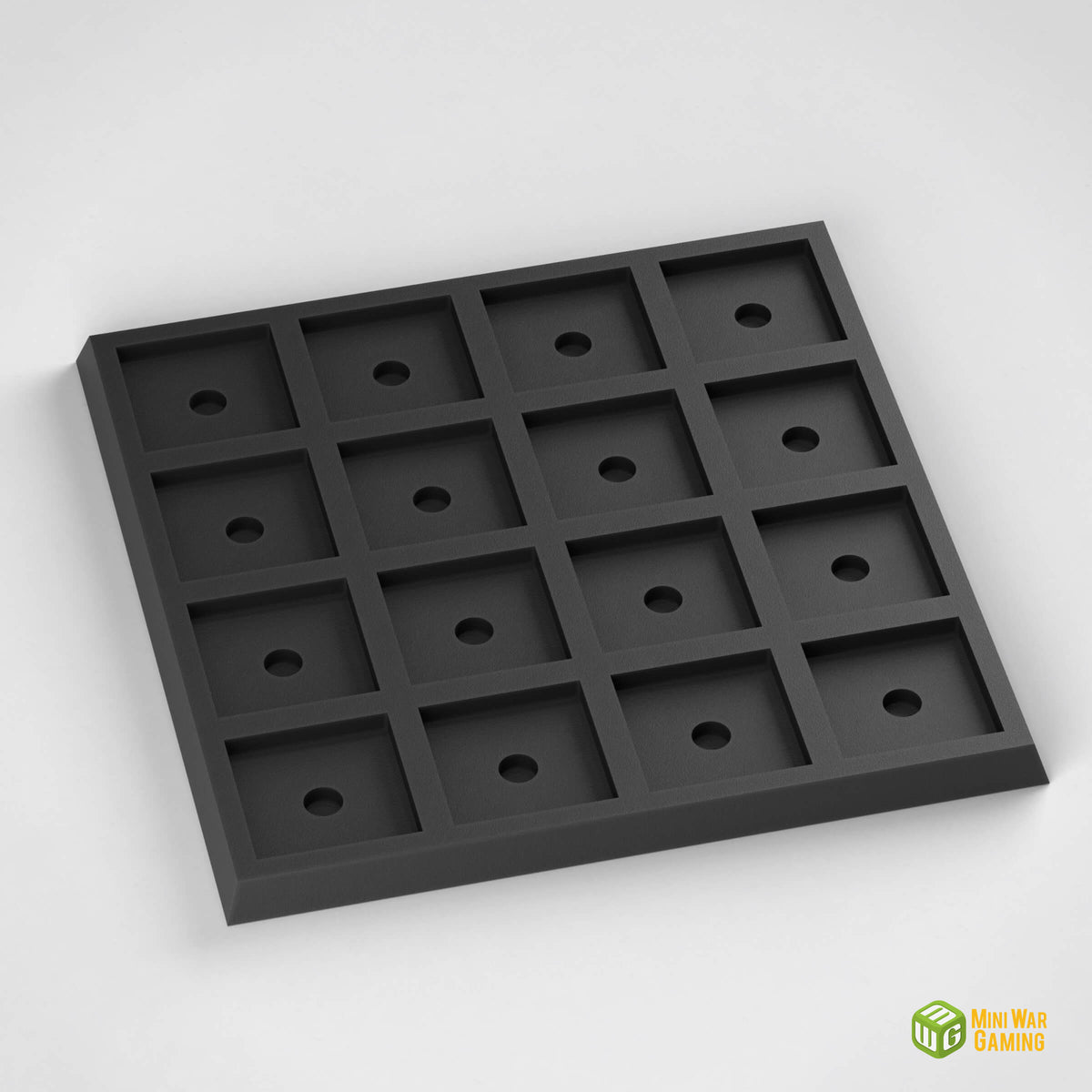 Prince Of Prints 25mm Square Base Movement Trays – For Warhammer Fantasy Battles, PLA+, 3D Printed, USA Made