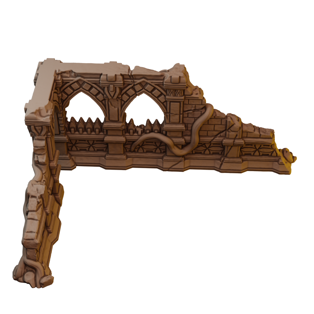 Complete Set Of Jungle Stone Temple Ruins (STL)