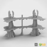 Modular Eldari Skypath Walkway Full Set - Elven Refugium