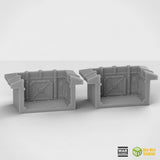 Grimdark Stronghold Modular Trench System Set