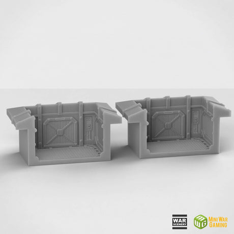 Grimdark Stronghold Modular Trench System Set