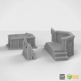 Furniture Set - Sci-Fi Gothic Sanctuary