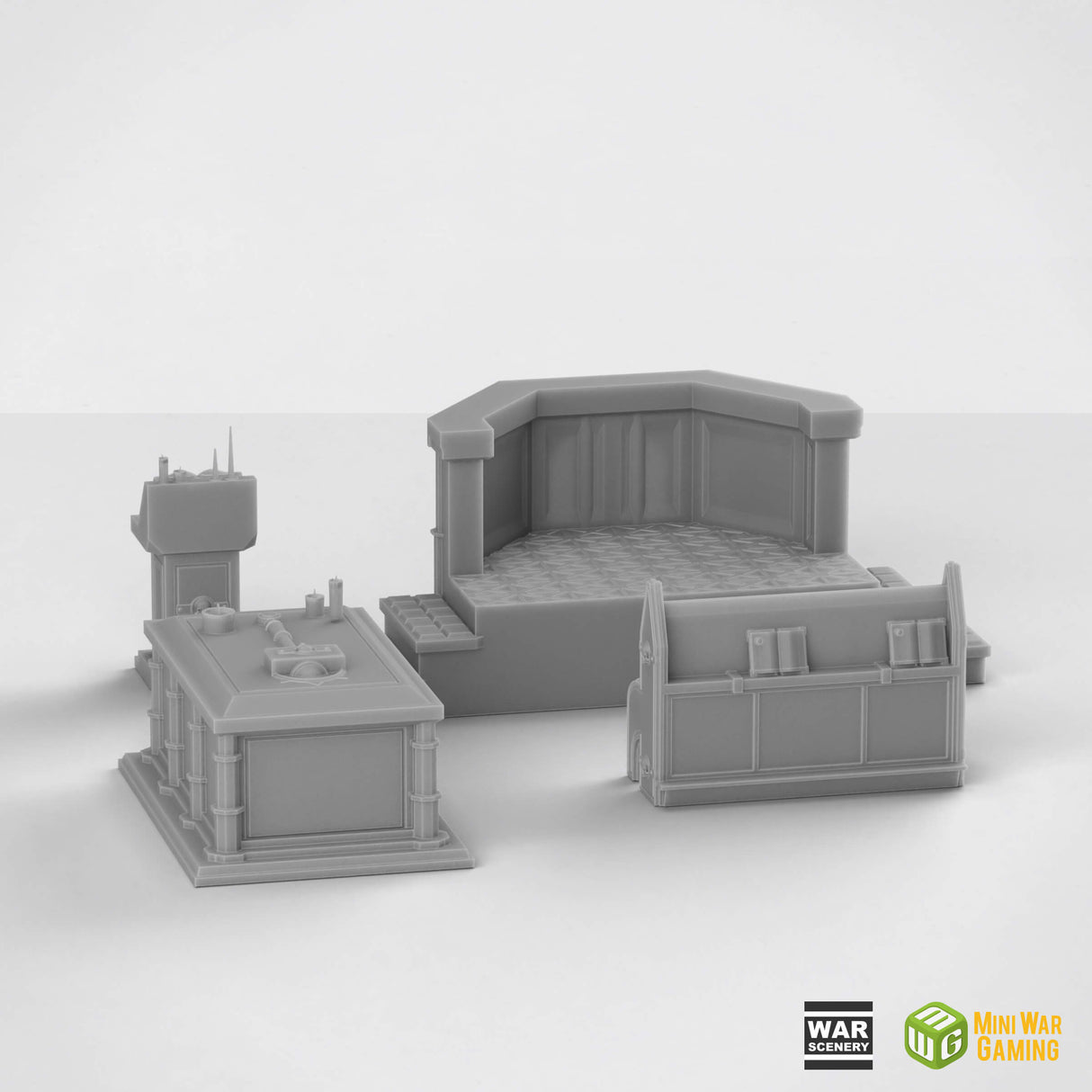 Furniture Set - Sci-Fi Gothic Sanctuary