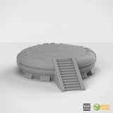 Taui Round Landing Pad - United Frontier