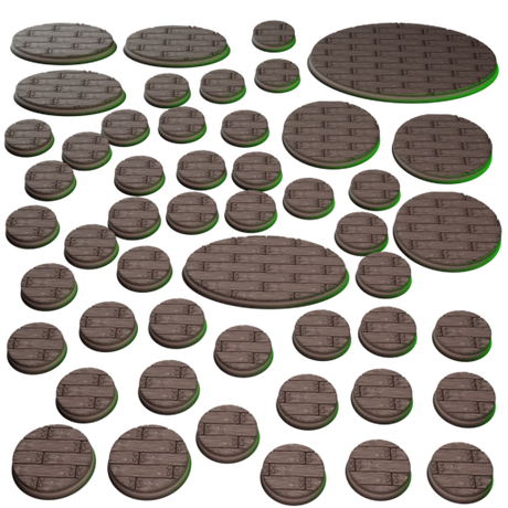 Skaventide Bases - Resin Base Set for Skaven (Age of Sigmar Skaventide Starter Box Set)