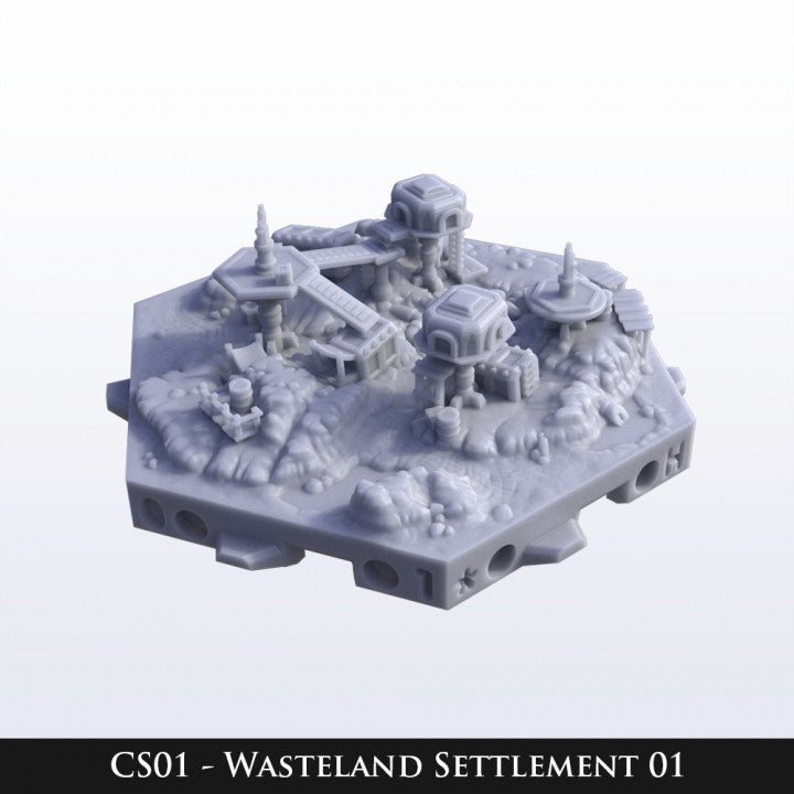 Hexton Hills Sci-fi Wasteland Set