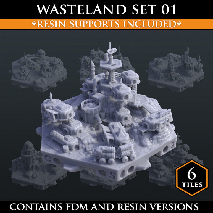 Hexton Hills Sci-fi Wasteland Set